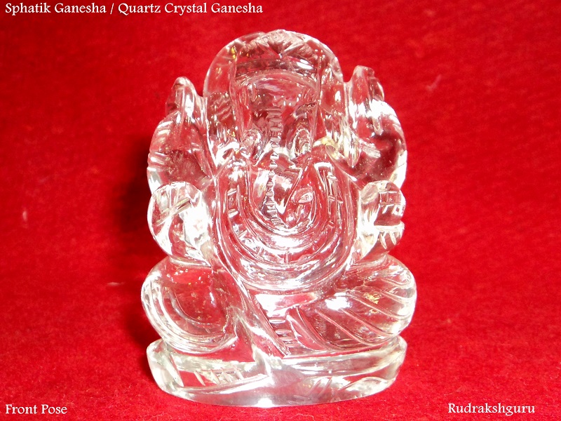 Sphatik Ganesha
