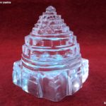 Shree yantra in pure sphatik