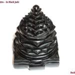 Shree Yantra In Natural Blck Jade
