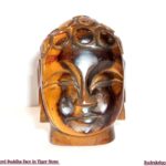 Lord Buddha Face in Tiger Eye