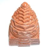 Shree yantra in Glittering sunstone