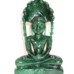 Lord Mahaveer in Green Jade