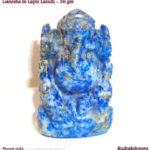 Lord Ganesha In Natural Lapiz Lazulli