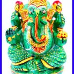 Lord Ganesha In Malachite