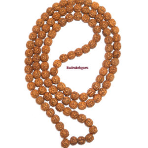 Rudraksha Chikna Beads Mala