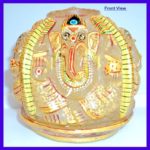 Lord Ganesha In Natural Rose Quartz