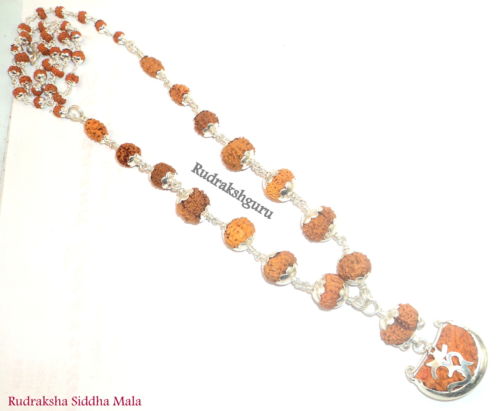 Siddha Mala In Silver - Java Beads