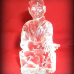 Sai Baba Statue In Pure Quartz Crystal