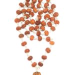 Rare 8 Mukhi Ganesha Mala In Silver