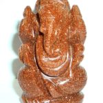 Lord Ganesha in Glittering Sunstone