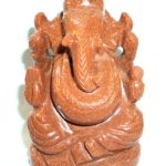 Lord Ganesha Made in Glittering Sunstone