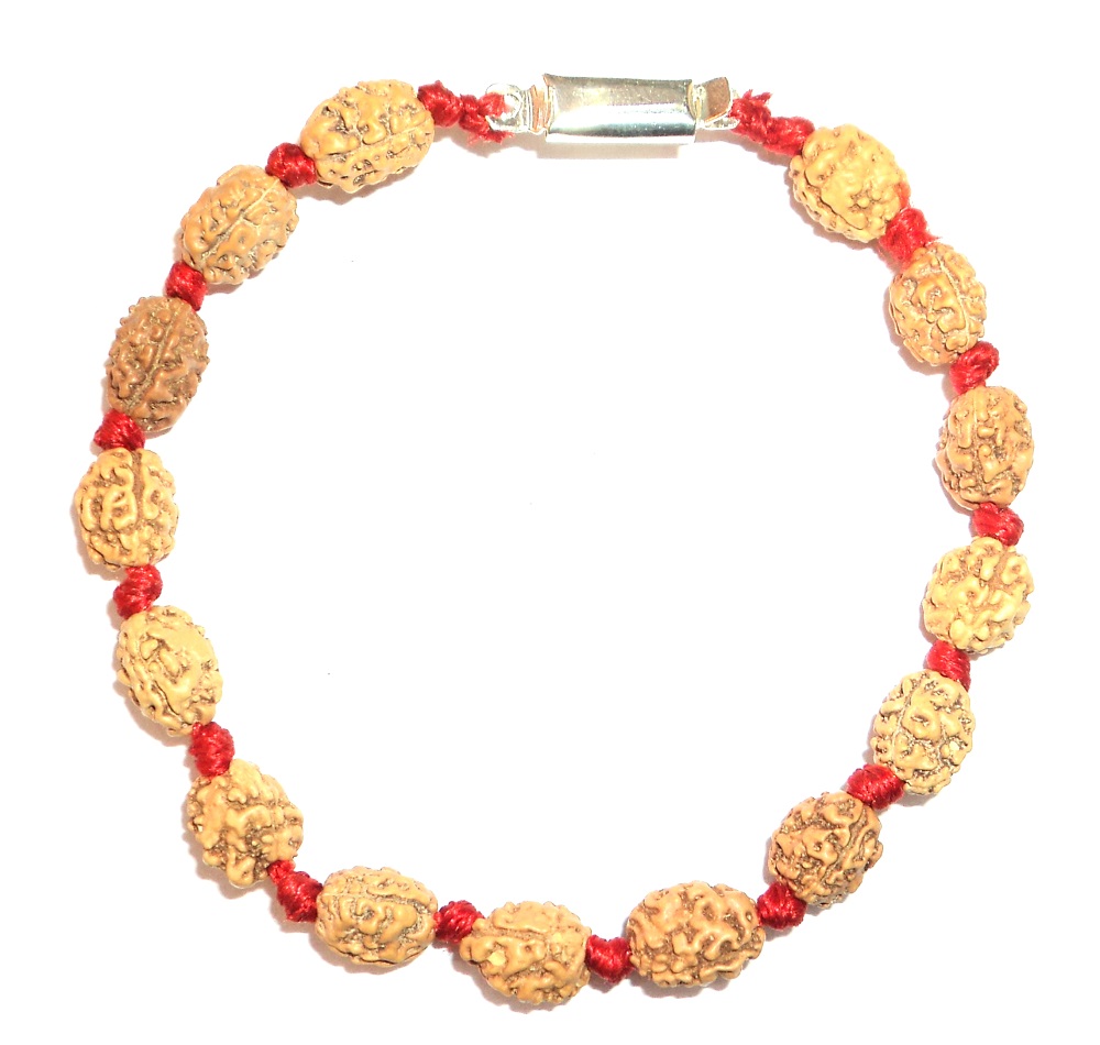 Gold Rudraksha Bracelet  Waman Hari Pethe Jewellers