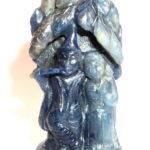 Radha Krishna In Natural Blue Sapphire