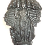 VishwaRoopa Murti Carved On Sudarshan Shaligram