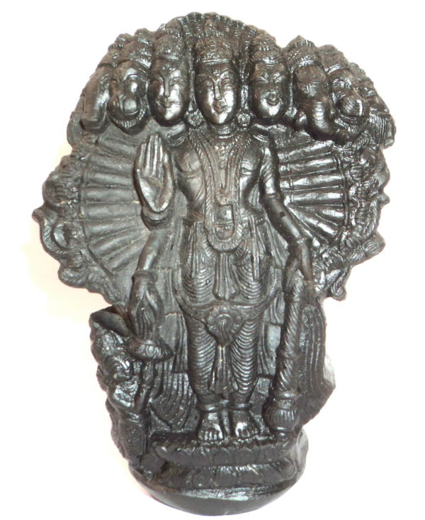 VishwaRoopa Murti Carved On Sudarshan Shaligram