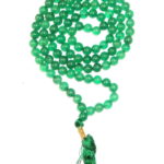 Green Jade Mala - 109 Beads