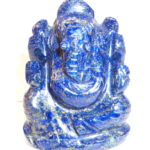 Lord Ganesha in Natural Lapiz Lazulli
