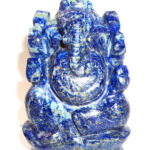Lord Ganesha in Natural Lapiz Lazulli