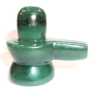Green Jade Shivaling