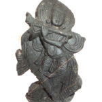 Muralidhar Murti Carved on Sudarshan Shaligram