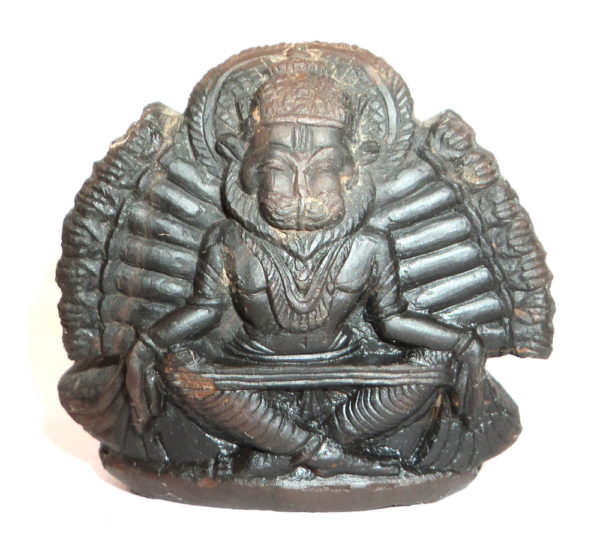 Yoga Narsimha Murti Carved on Sudarshan Shaligram