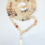 Moon Stone Mala - 109 Beads