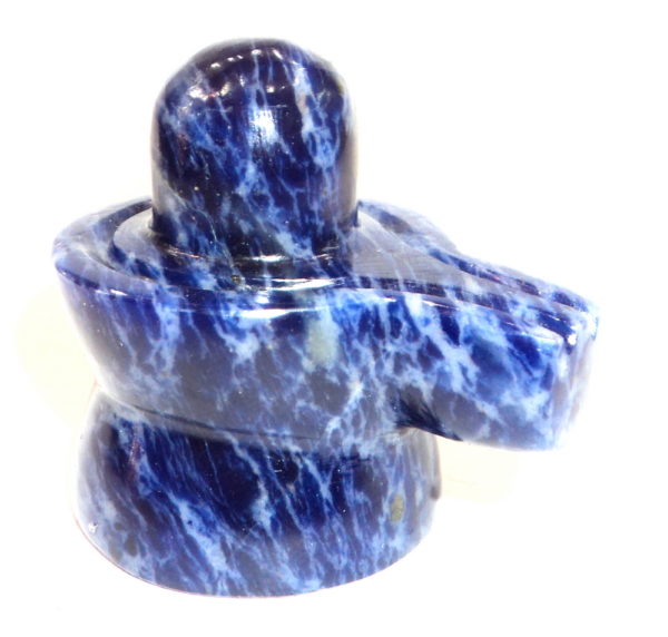 Shivlingam In Blue Sodolite