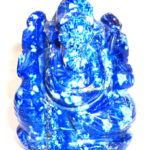 Lord Ganesha in Natural Lapiz Lazulli