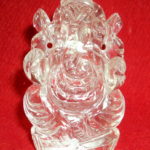 Lord Ganesha idol In Pure Sphatik - Lab Certified