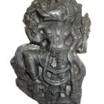 Bhu Varaha Murti / Shakti Varaha Murti Carved On Sudarshan Shaligram