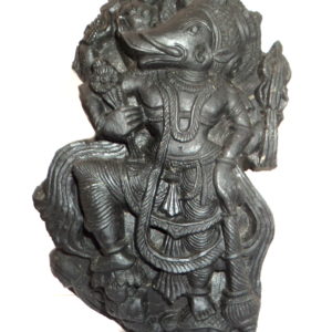 Bhu Varaha Murti / Shakti Varaha Murti Carved On Sudarshan Shaligram