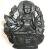 Dhairya Lakshmi Murti Carved on Sudarshan Shaligram