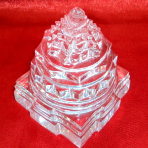 Shree Yantra In Pure Quartz Crystal