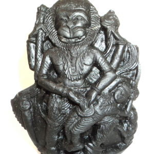 Ugra Narasimha Murti Carved on Sudarshan Shaligram