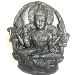 Parvati Idols Carved On Natural Shaligrams