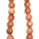 Sunstone Round Mala - 12 MM