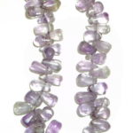 Amethyst Drops Necklace