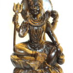 Shiva In Tiger Eye - 1300 gm