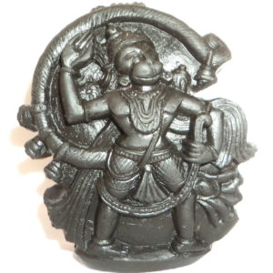Hanuman Idols Carved On Natural Shaligrams