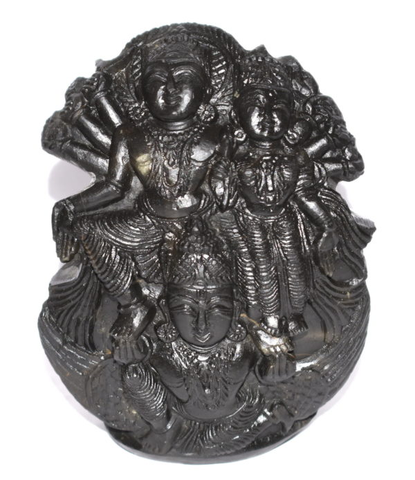 Garuda Narayana Murti Carved on Sudarshan Shaligram