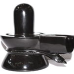 Shivling In Black Jade - 1031 gms