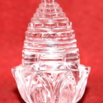 Sphatik Shree Yantra on Lotus - 66 gm