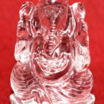 Ganesha Idol In Pure Sphatik - 70 gms