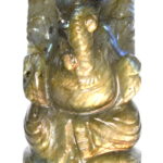 Labradorite Ganesha - 74 gms