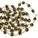 Narayan Shaligram Mala In Panchdhatu - 55 Beads