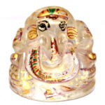 Ganesha Idol In Pure Sphatik - 21 gms