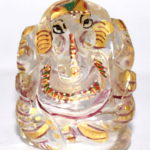Ganesha Idol In Pure Sphatik - 23 gms