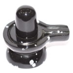 Snowflakes Obsidian Shivling - 84 gms