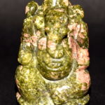 Ganesha In Unakite - 101 gms