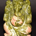Ganesha In Unakite - 120 gms